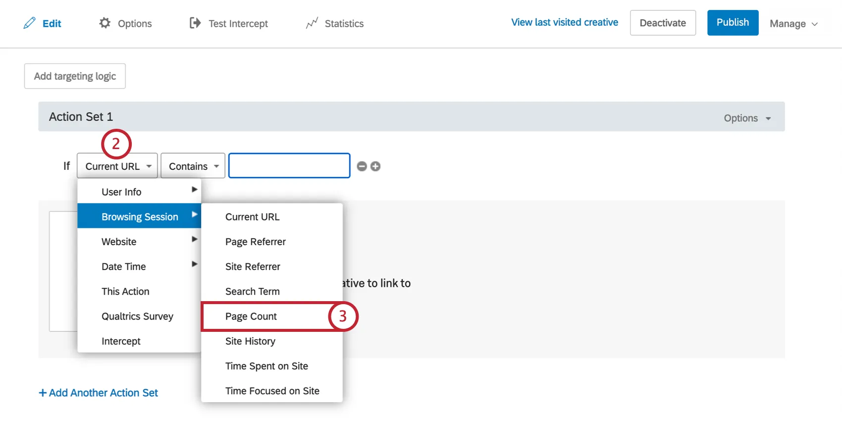 Browsing Session Page Count