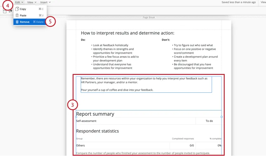 Elegir múltiples visualizaciones y luego Editar - eliminar