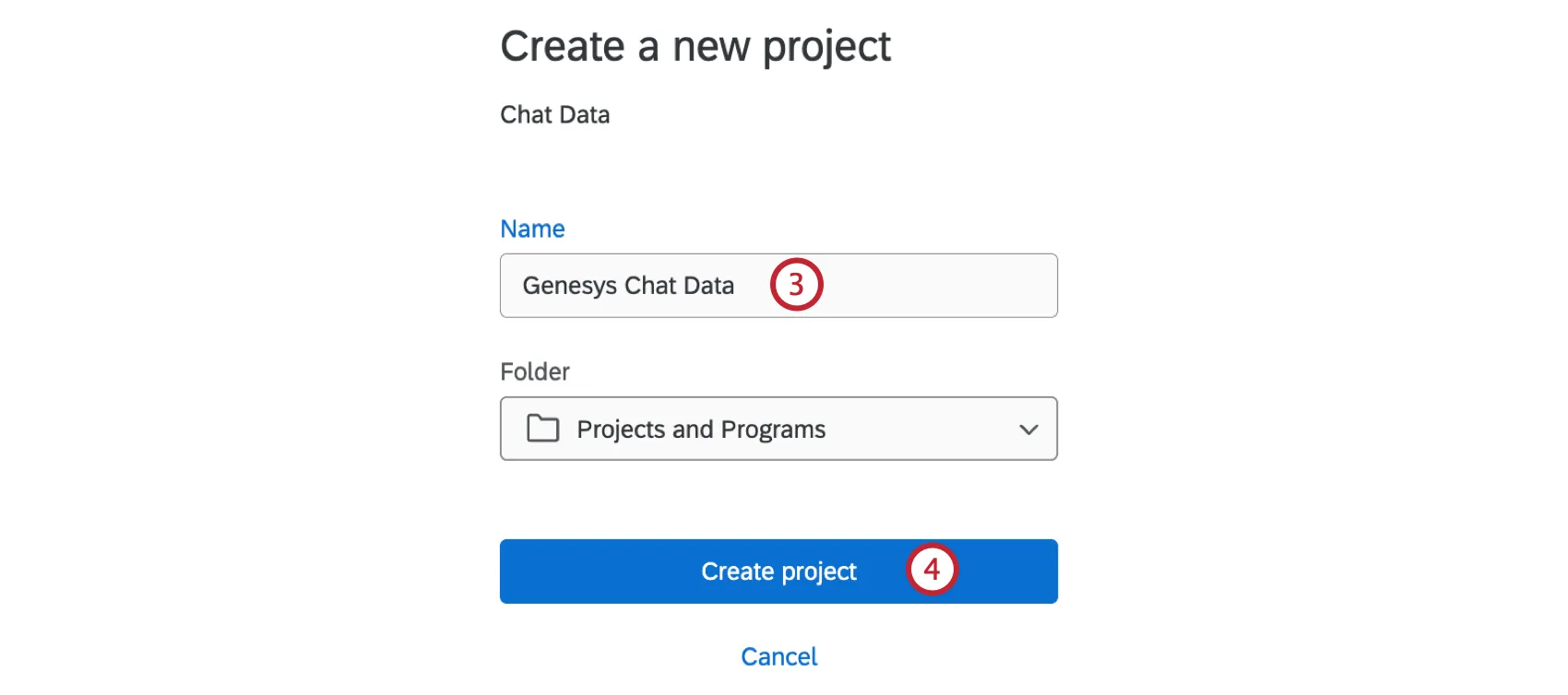 ausfüllen von Projektdetails