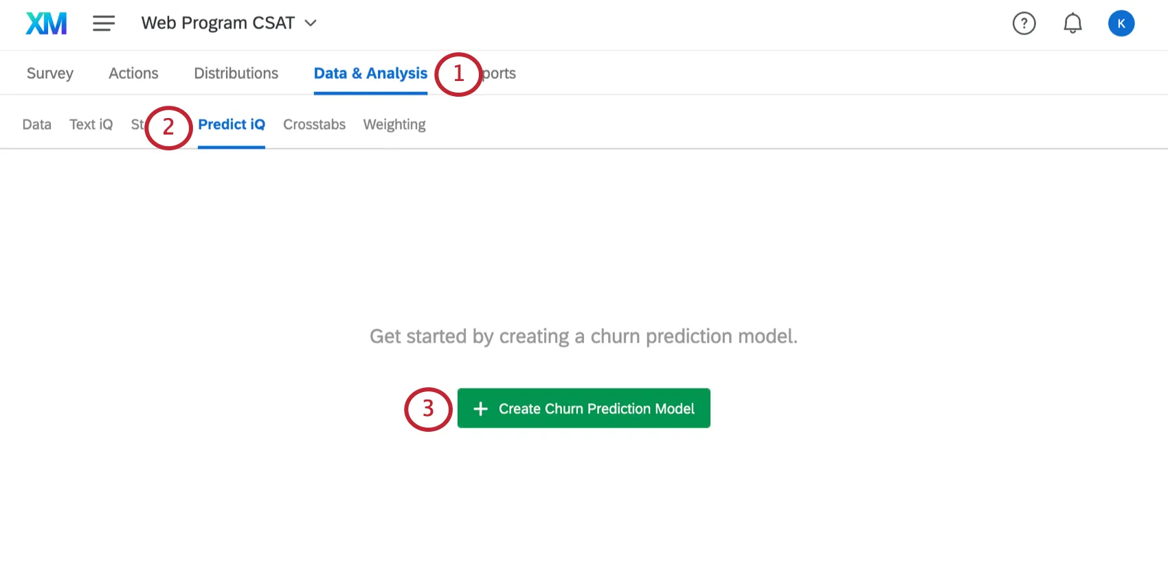 Navigating to Predict iQ