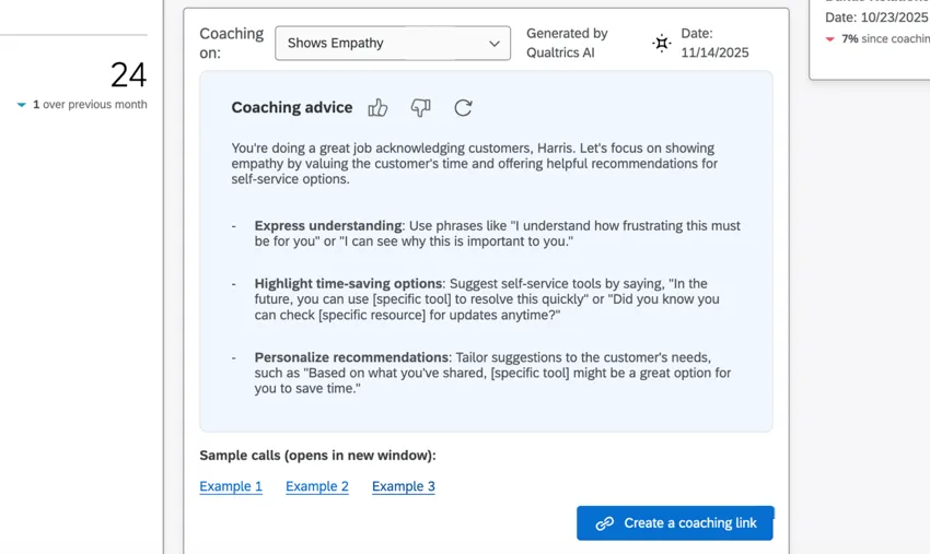 KI-generierte Empfehlungen