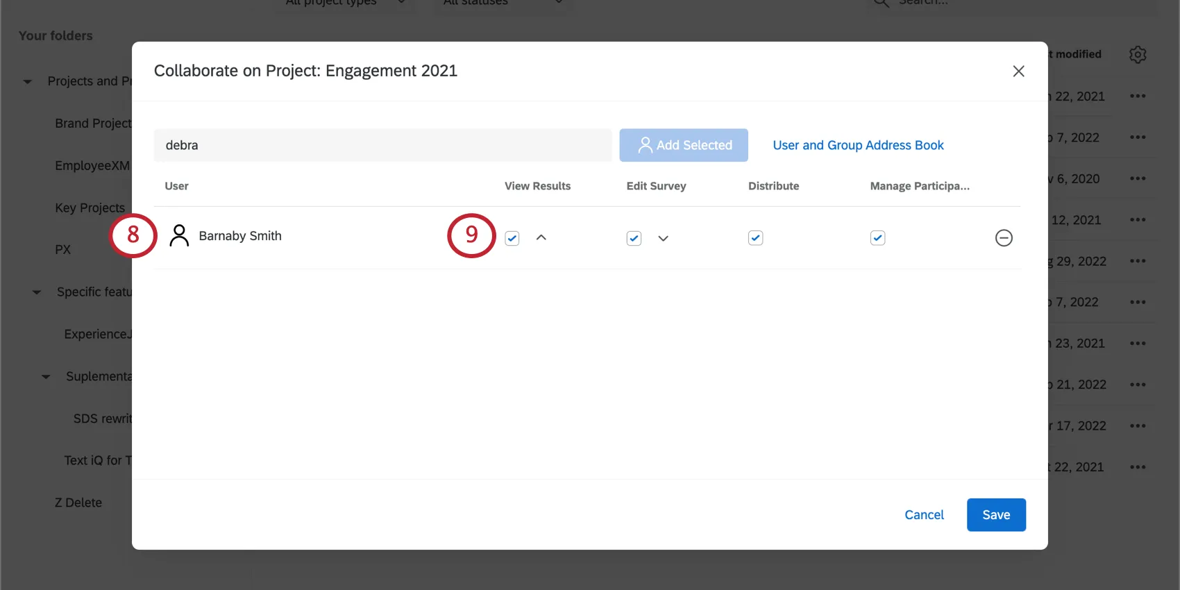 Se agregó una Imagen de la ventana de colaboración con alguien llamado Barnaby Smith