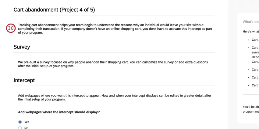 Description du projet dabandon de panier