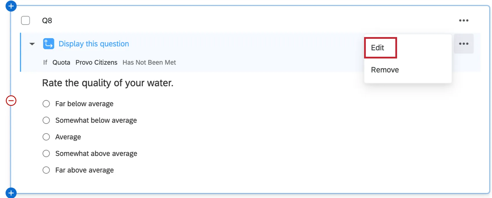 What logic looks like when a quota has been deleted