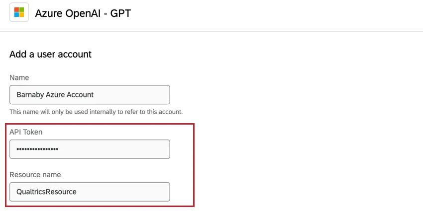 connecting an azure account
