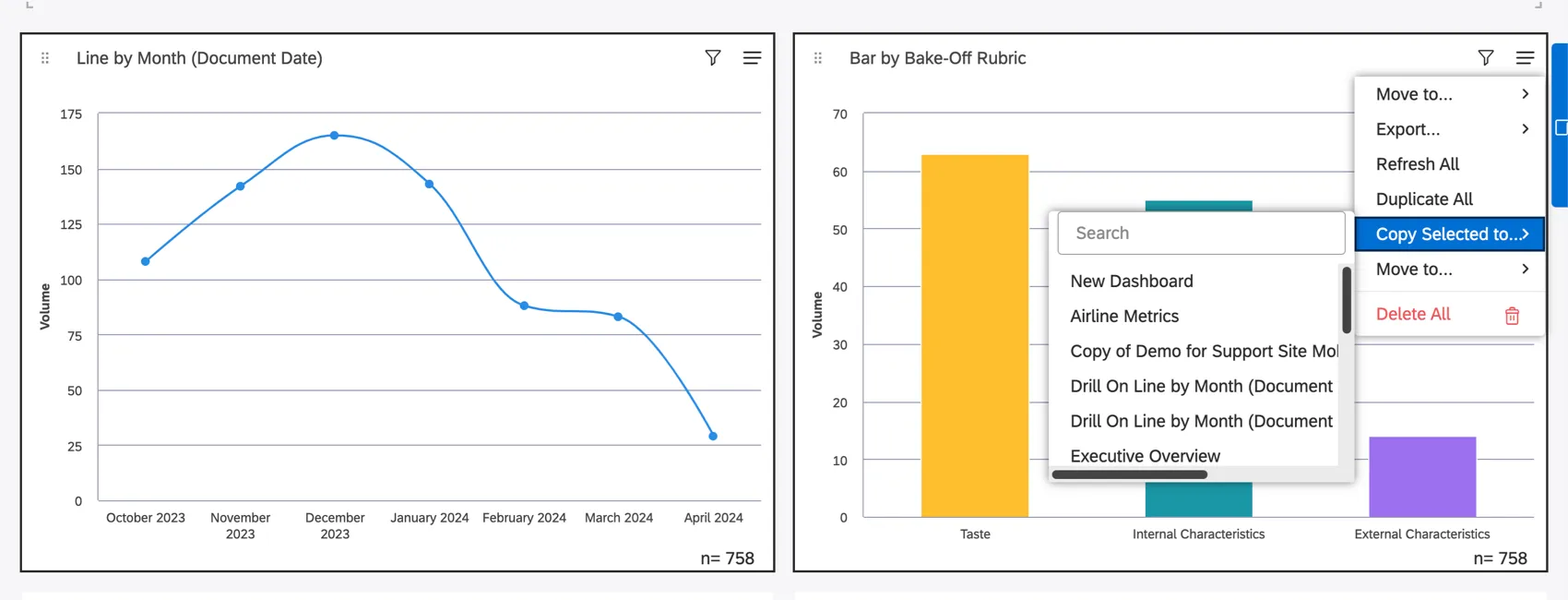 copying multiple widgets to another dashboard