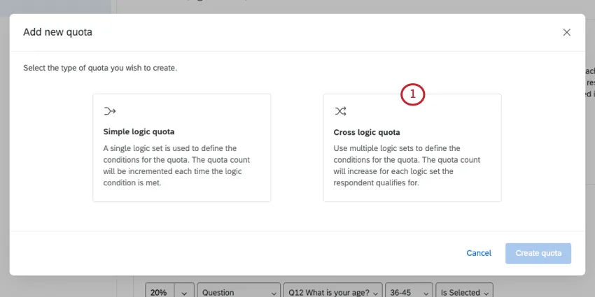 Nueva ventana con dos azulejos. Cuotas lógicas cruzadas a la derecha