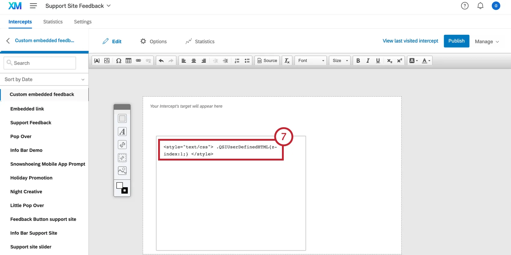 Se ha introducido HTML en la vista de origen del HTML diseño HTML personalizado