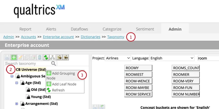adding a grouping node