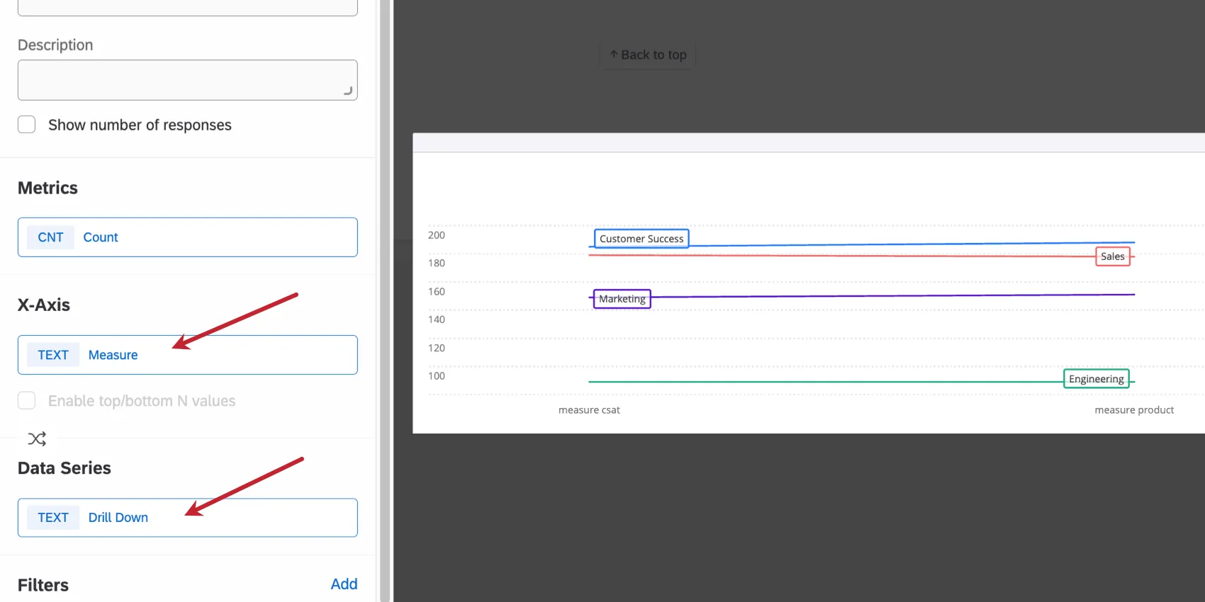 Showing a widget with its editing pane open, field group added to it the same way any other field would be