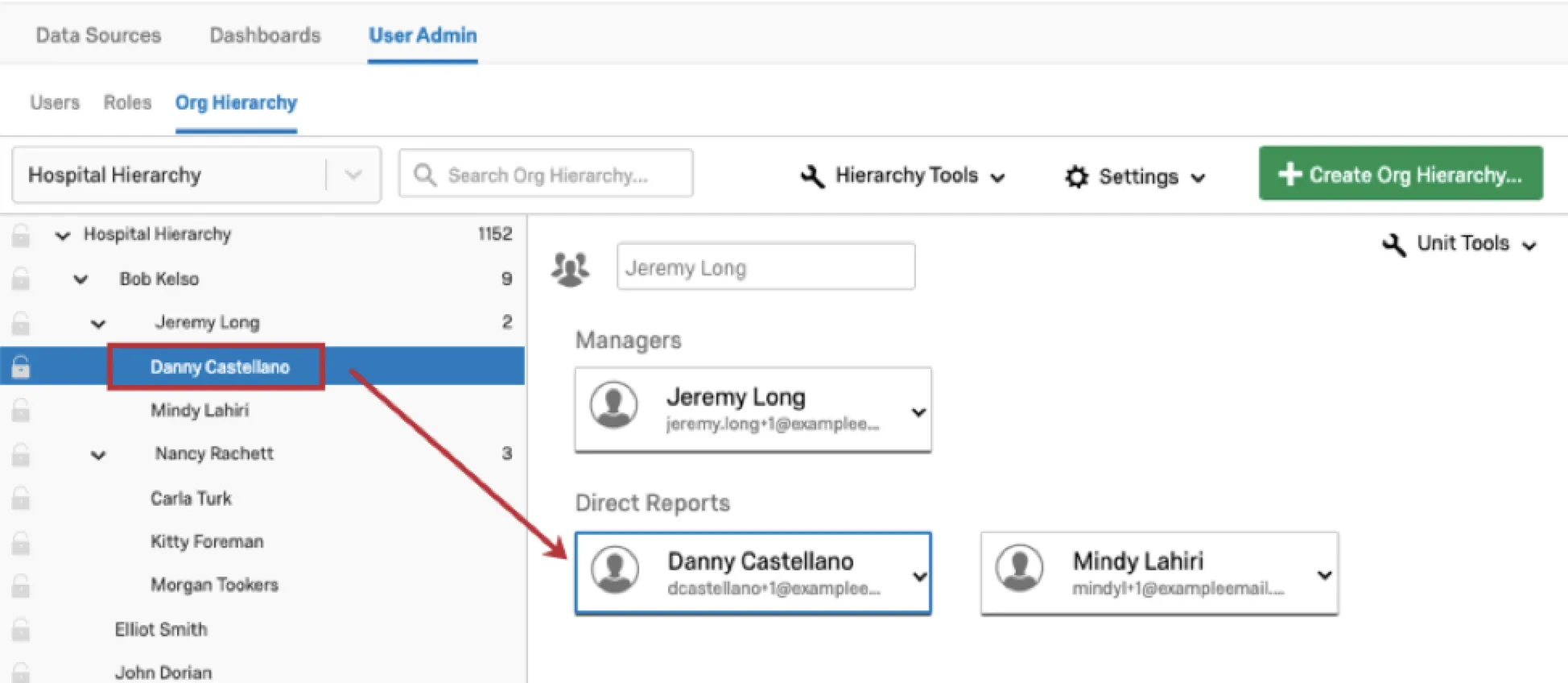 Highlighting where you click to open the participant info window
