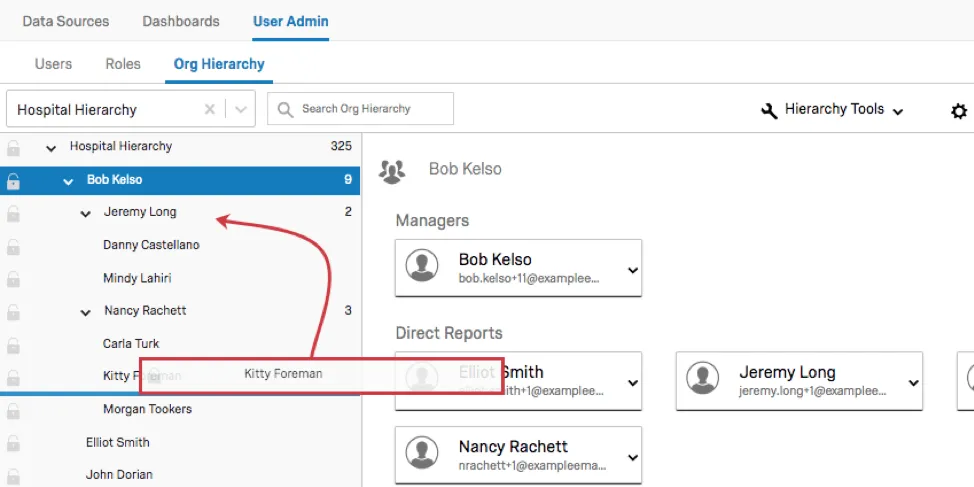 Lunité est déplacée dans la barre latérale gauche