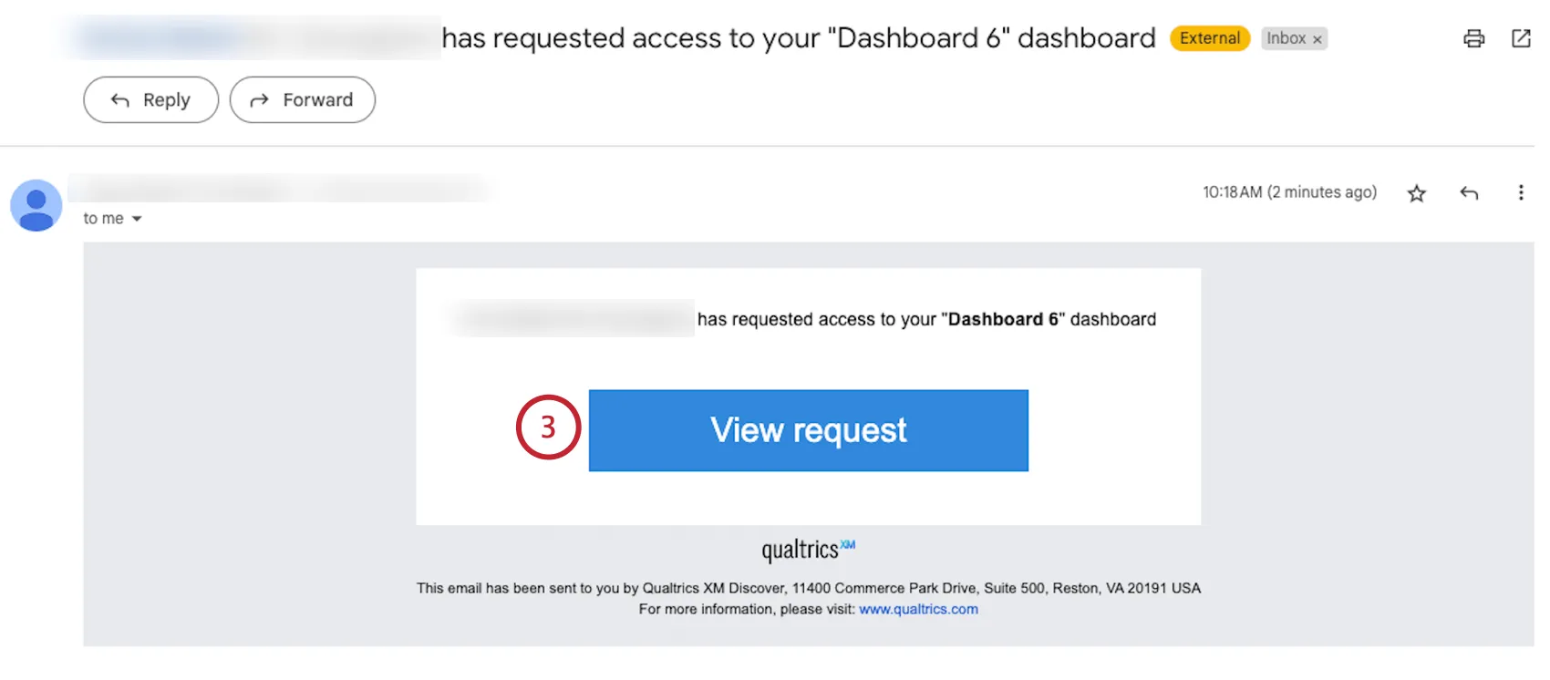 Anforderung anzeigen