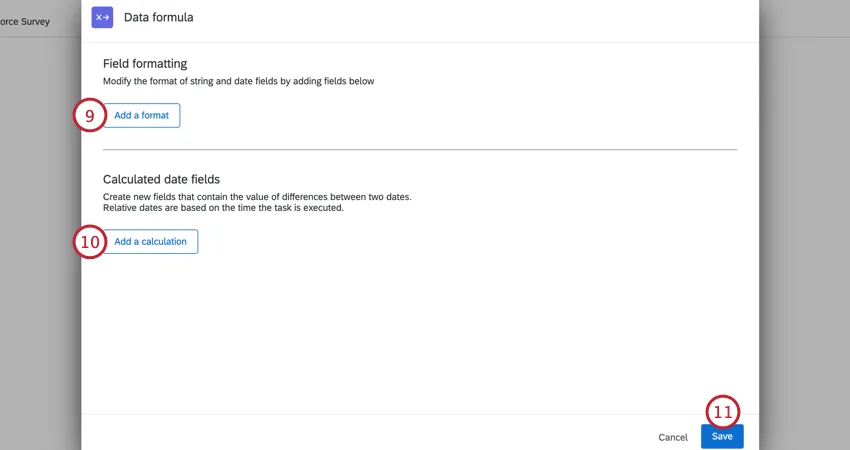 ajout dun changement de format ou dun calcul de date dans la tâche