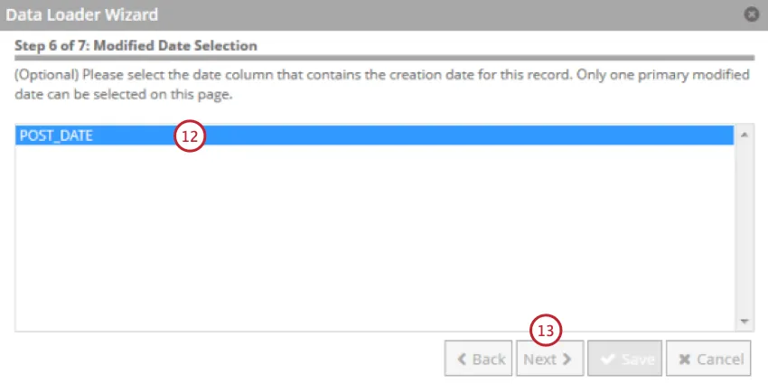 choosing the document date