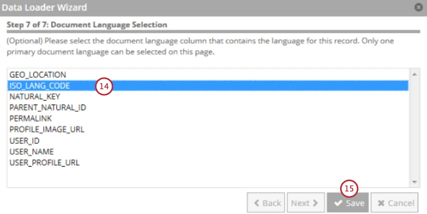 elegir el idioma del documento