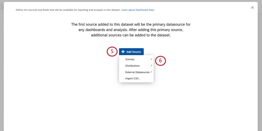 add source button center of new window