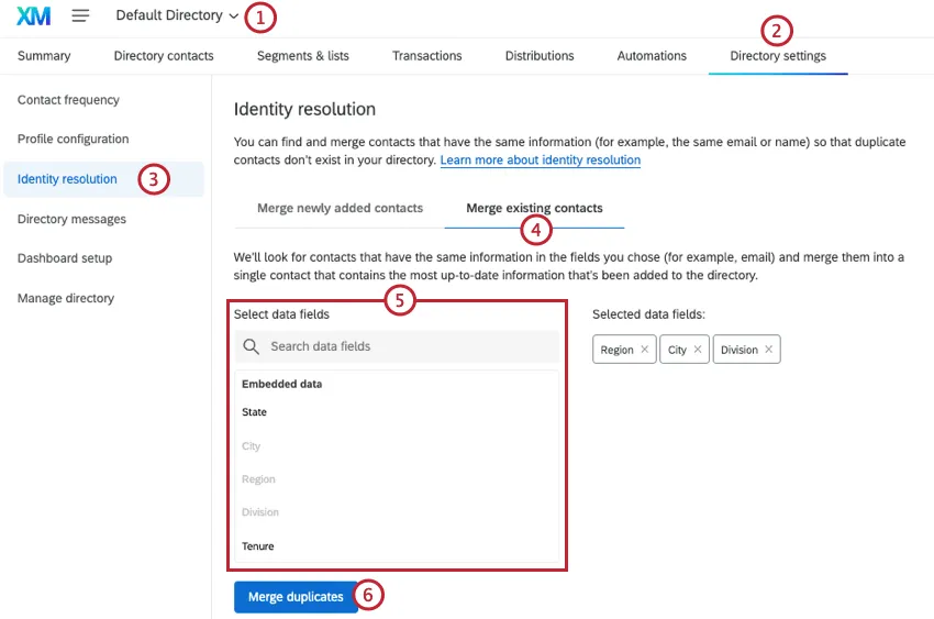 Image des étapes décrites