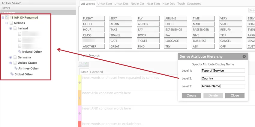 If deriving attributes based on a whole model, you’ll need to add names for each level in the model instead.
