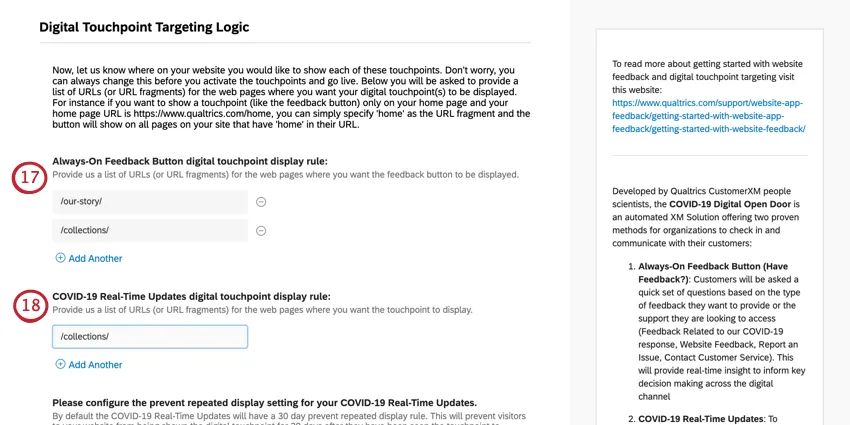 ajouter des règles daffichage