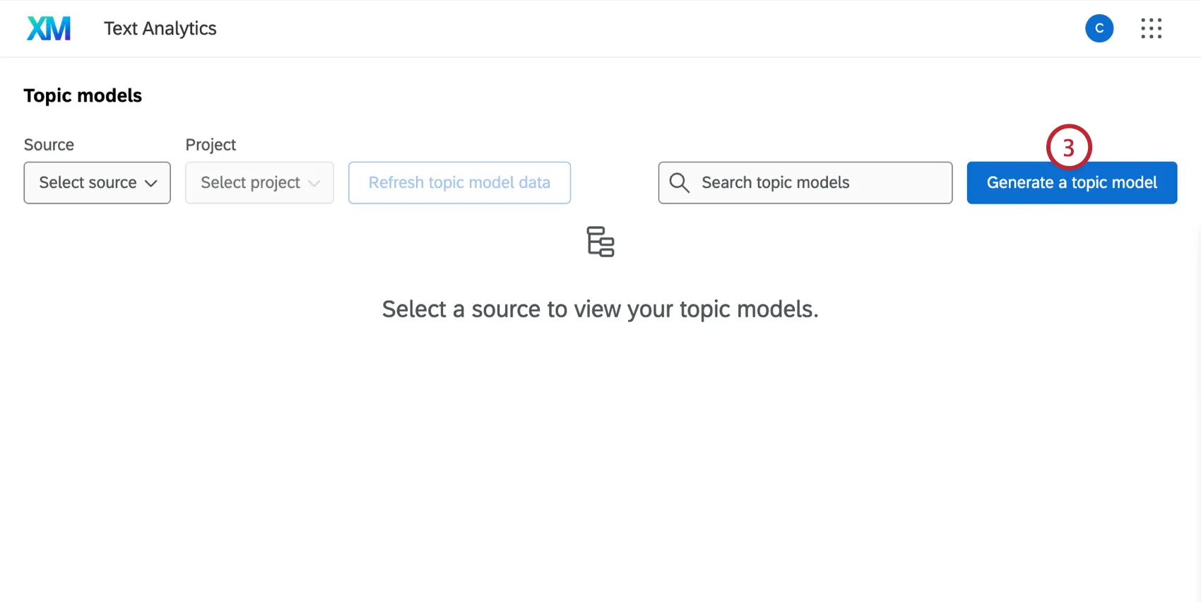 cliquer pour générer un modèle de sujet