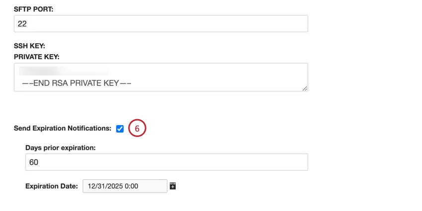 setting a credential expiration