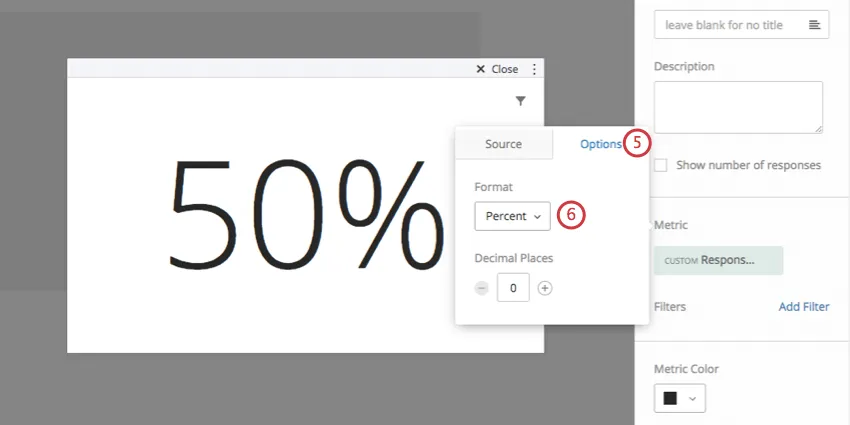 数値をパーセンテージに変更する
