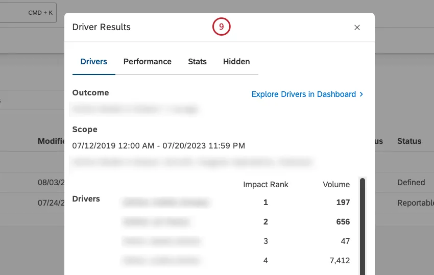 ドライバーに重大な問題がない場合、XM Discoverはドライバーを発見し、結果を生成します。