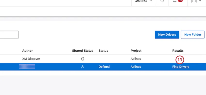 Find drivers or view driver results