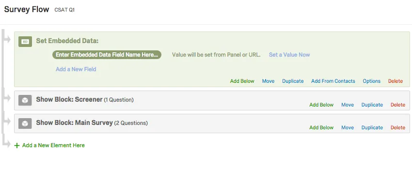 An unnamed embedded data element