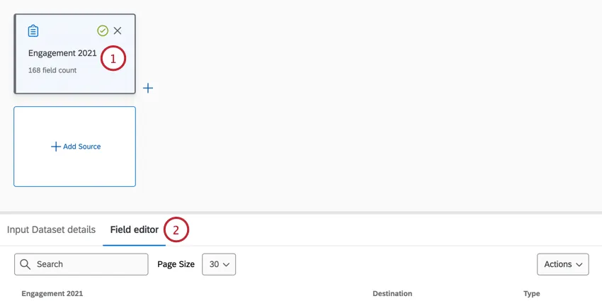 clicking a source to edit it