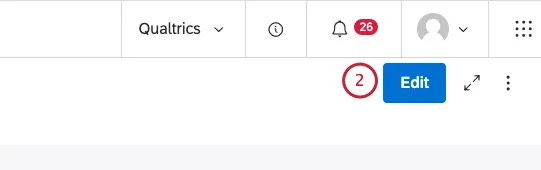 Open the dashboard in edit mode.