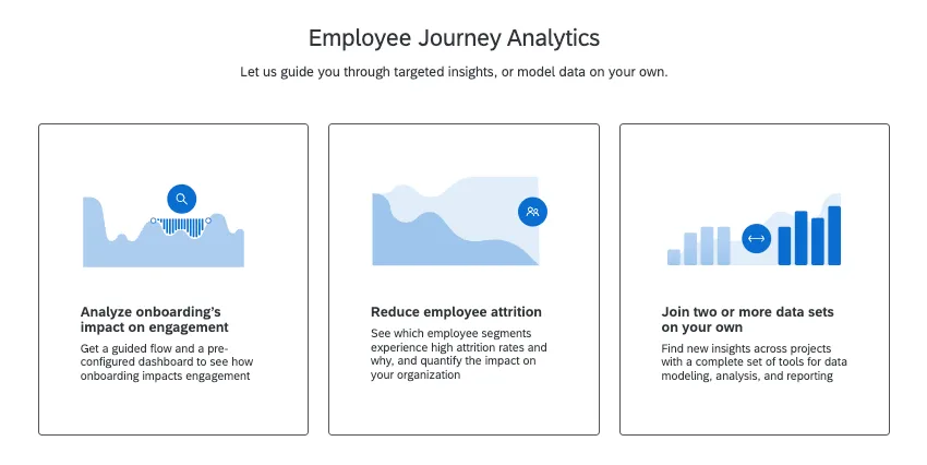 choosing to create a new EJA project or use a guided flow