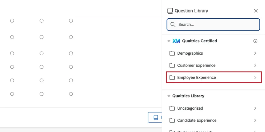 the employee experience certified question library