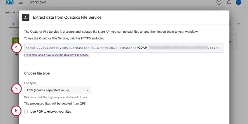 Imagen de los pasos descritos