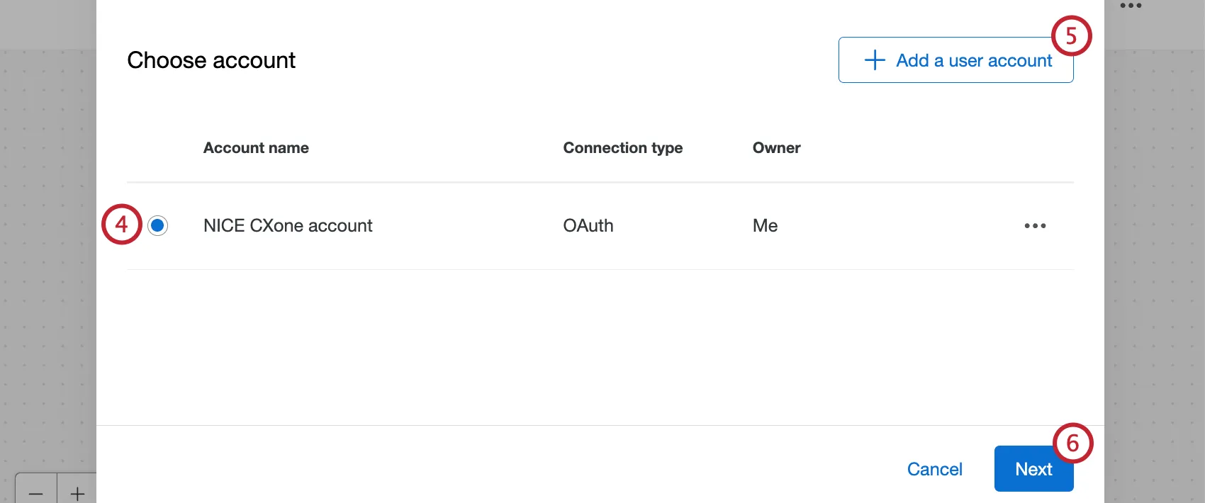 selecting nice credentials