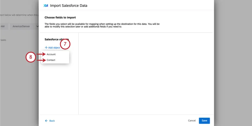 clicking add object and selecting our desired object