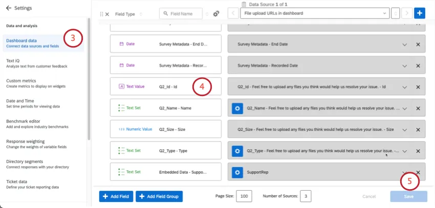 dashboard data mapper