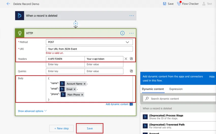 http and options expanded