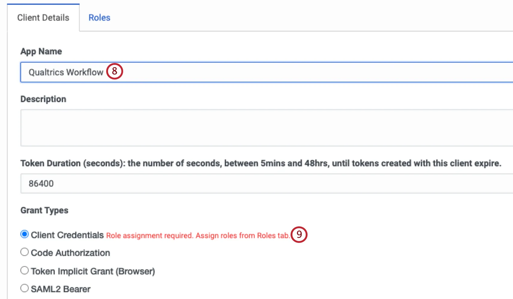 la configuration dun rôle dans Genesys