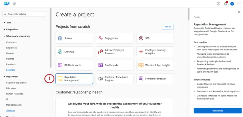 reputation management in the catalog