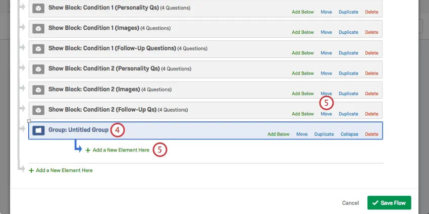 Denominazione di un gruppo