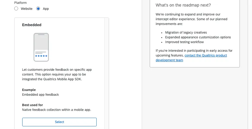 image de loption de plate-forme dapplication