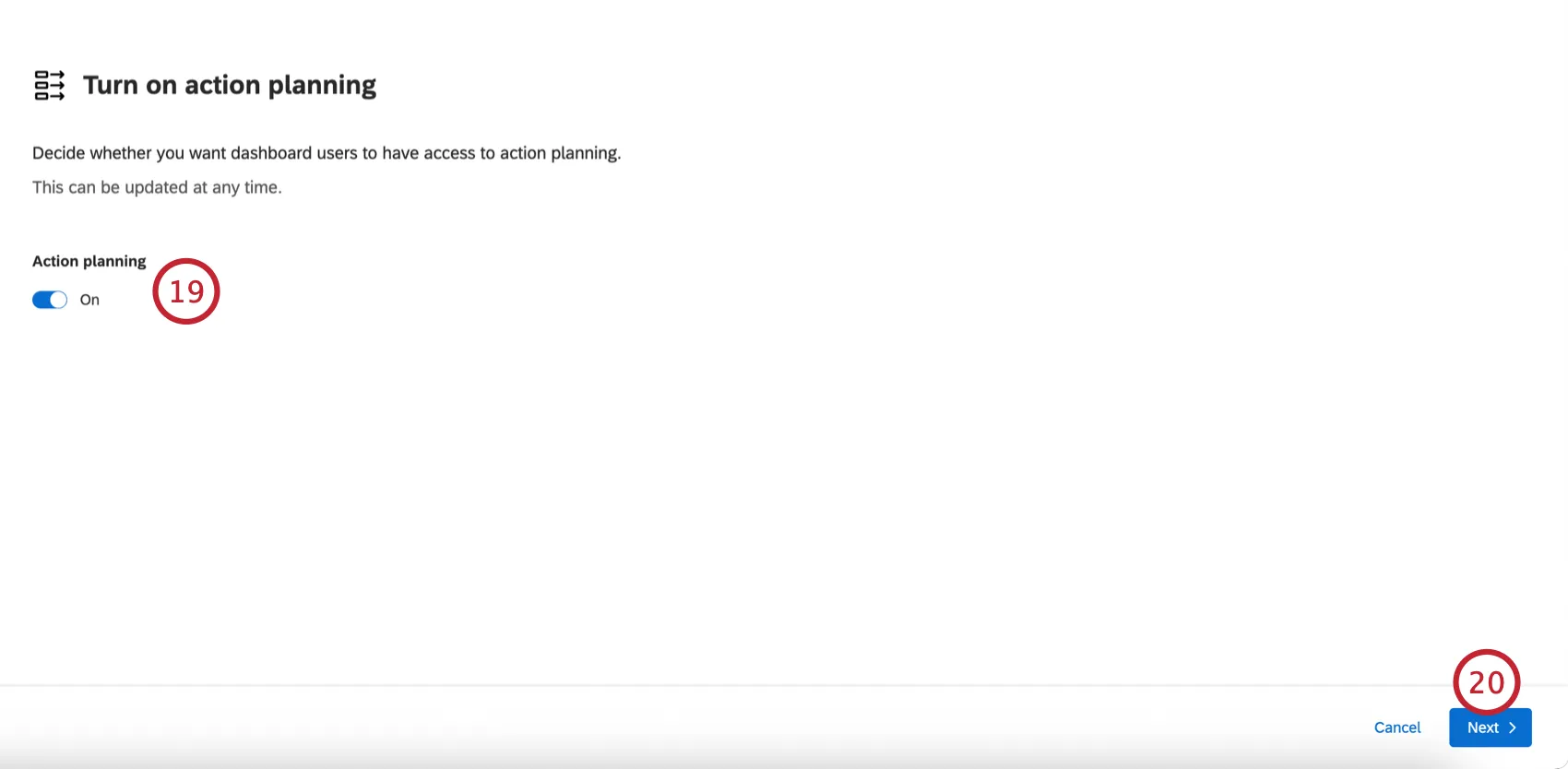 aktionsplanung ermöglichen