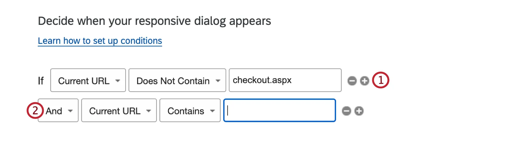 Signe plus à droite dun énoncé logique
