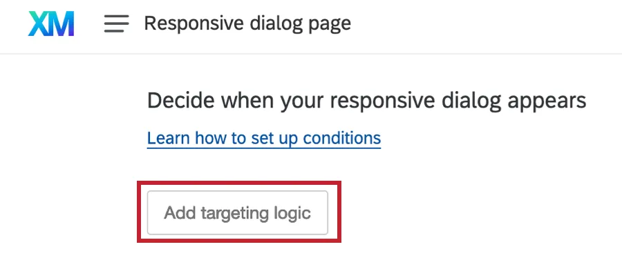 Adicionar lógica de direcionamento no canto superior esquerdo