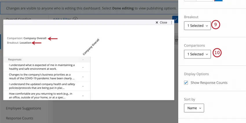 Fields filled out as described. As you add these settings, the heat map previewed to the left shows your selections