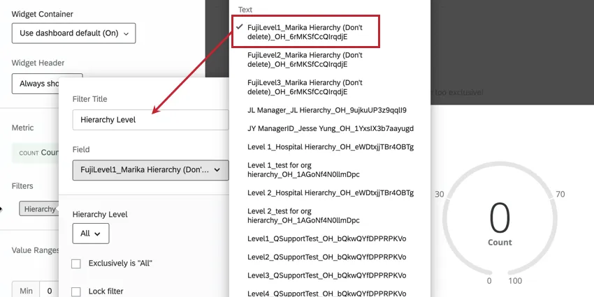 relabeling an org hierarchy field