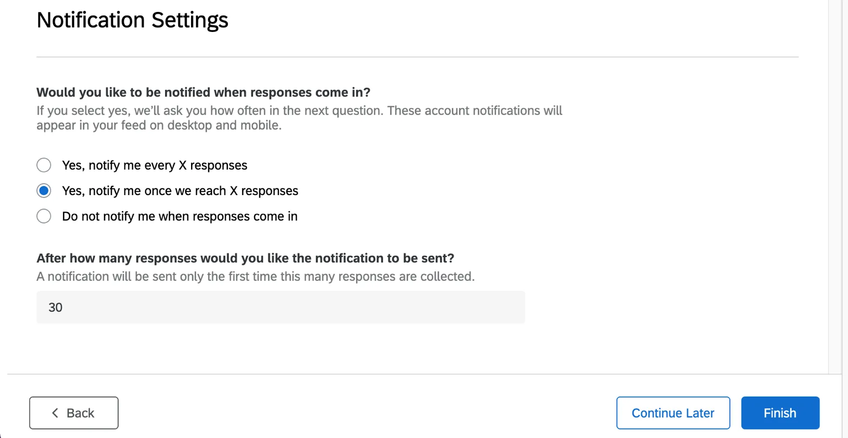 Imagen de la configuración de notificaciones