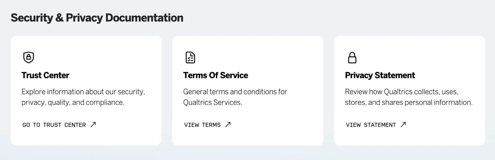 the security and privacy docs at the bottom of the page